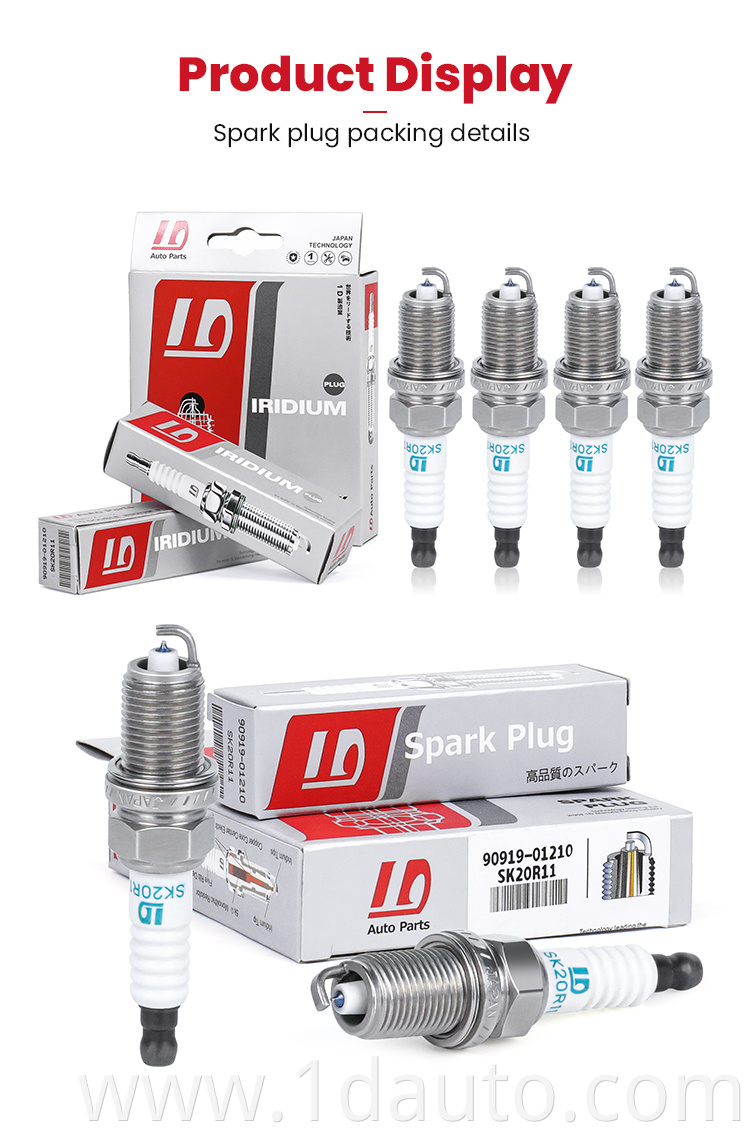 Double Iridium Spark Plug for Toyota Car